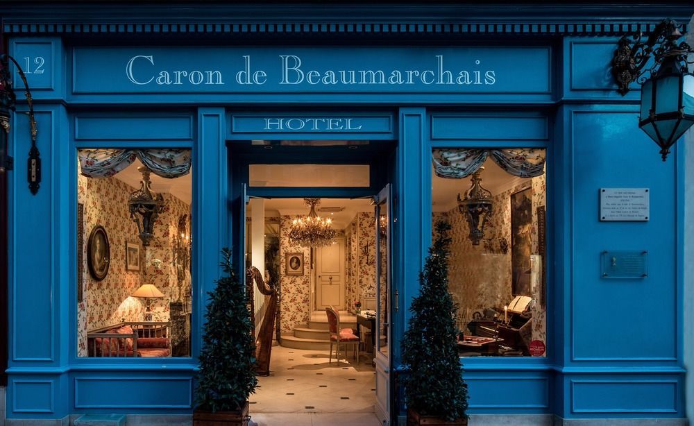 Hotel Caron De Beaumarchais París Exterior foto